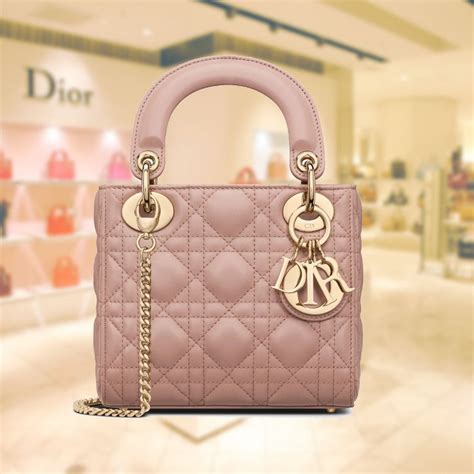 matte pink lady dior|Lady Dior small price.